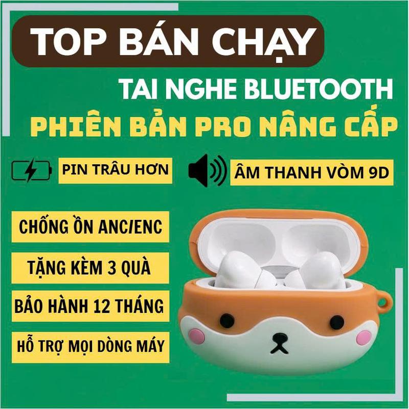 [ Pro Gen9 Bản Xịn ] Tai Nghe Bluetooth Pro Bản Nâng Cấp Hỗ Trợ Mọi Dòng Máy Hỗ Trợ Định Vị Đổi Tên, Chống Ồn Chủ Động mã 35B