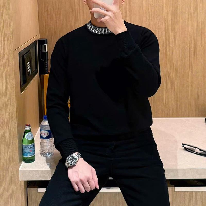  AL107 -  ÁO LEN CỔ TRÒN NAM DÀI TAY YOMO 5017 