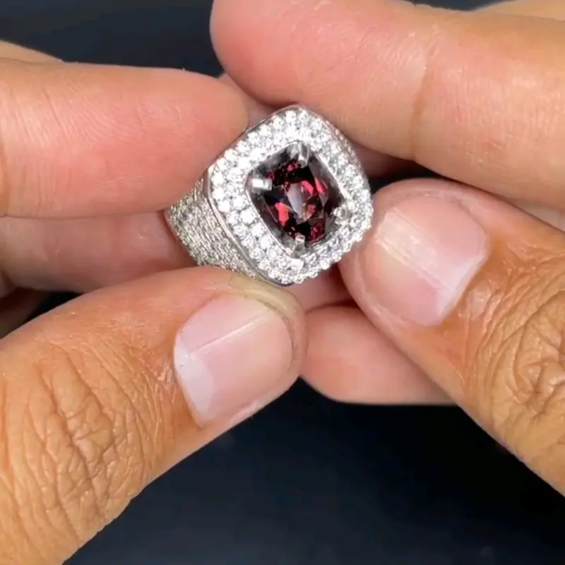 spinel red,brown,blue,purple 0