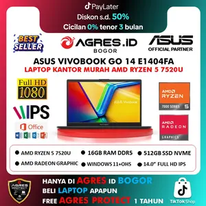 Asus Vivobook Go 14 E1404FA Ryzen 5 7520U Ram 16gb SSD 512gb Ssd 14.0" Full hd IPS