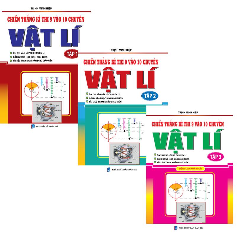 Sách - Combo Chiến Thắng Kì Thi 9 Vào 10 Chuyên Môn Vật Lí