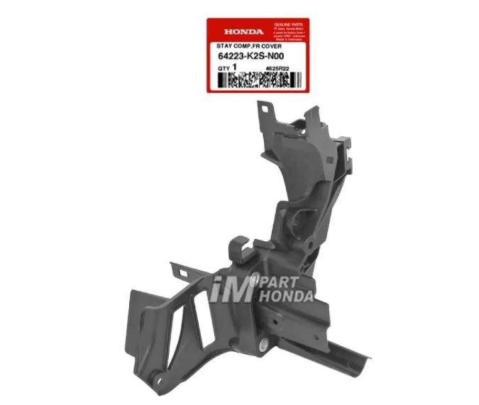 64223-K2S-N00 Dudukan Panel Tameng Stay Comp Front Cover Lampu Depan Motor Honda Vario 160 1