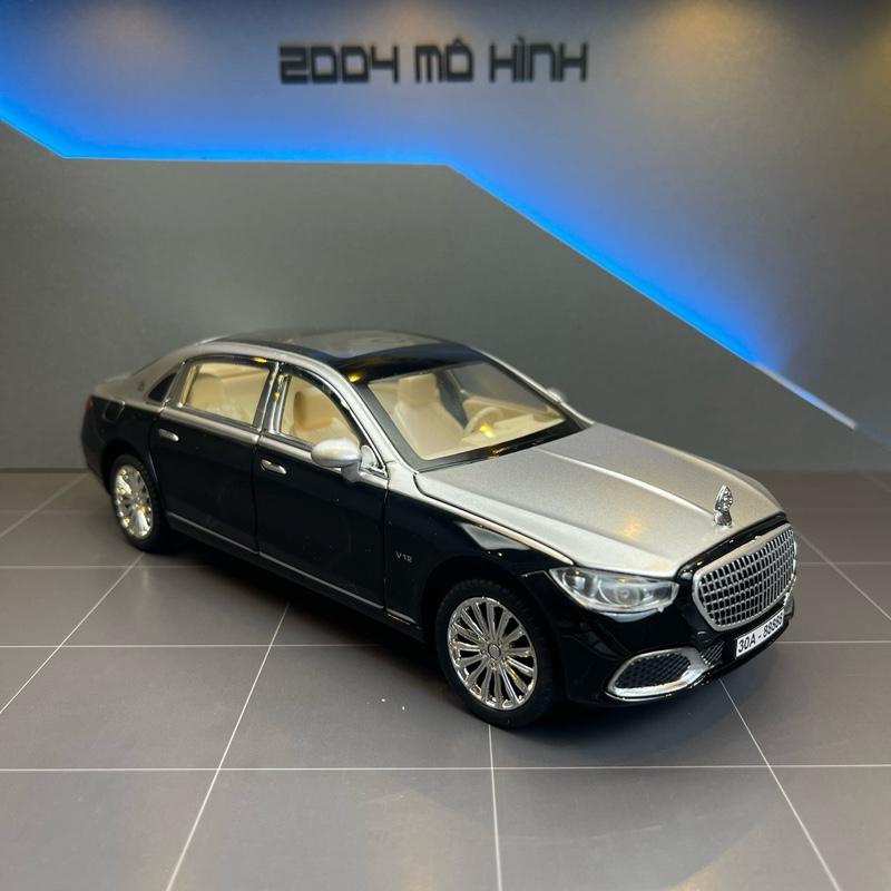 Mô hình xe Mây Bách S680 tỷ lệ 1:24 bằng kim loại Tặng biển số Vip 6