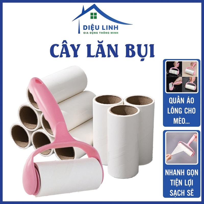 Cây Lăn Bụi Kèm Lõi Lăn Làm Sạch Bụi Bẩn Quần Áo Ga Giường Sofa Lông Động Vật…