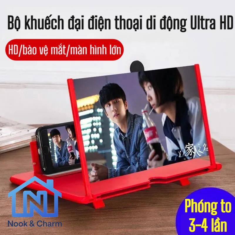 Kính Phóng To Màn Hình Điện Thoại , Kính phóng đại 10 inch Trải Nghiệm Màn Hình Rộng Lớn chống mỏi mắt