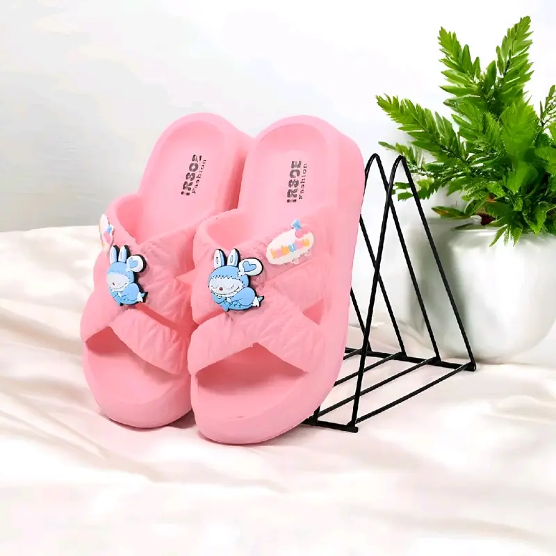 Sendal Anak Perempuan LABUBU Selop Fashion Kekinian - Model Terbaru 3