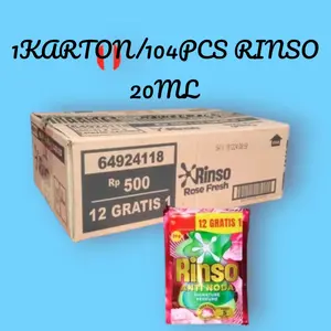 PROMO 104PCS/1KARTON RINSO 500AN 20ML KEDIRI JATIM