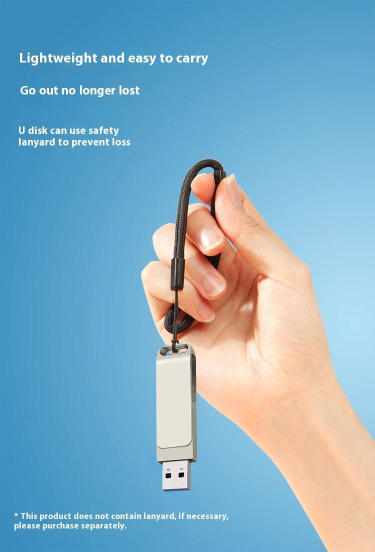 Product Introduction of Type-c mobile phone USB flash drive 2TB dual interface USB flash drive computer dual-use high-speed large-capacity storage USB3.0 customized USB flash drive 9