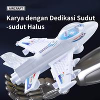 Gambar Pesawat Elektrik Cerdas Anak - Auto Anti Nabrak + Musik & Lampu LED, Hadiah 2-12 Tahun aircraft rc  bus  remote  control - Pesawat tempur dari Habibi toys_NEW Kota Administrasi Jakarta Timur 5 Tokopedia