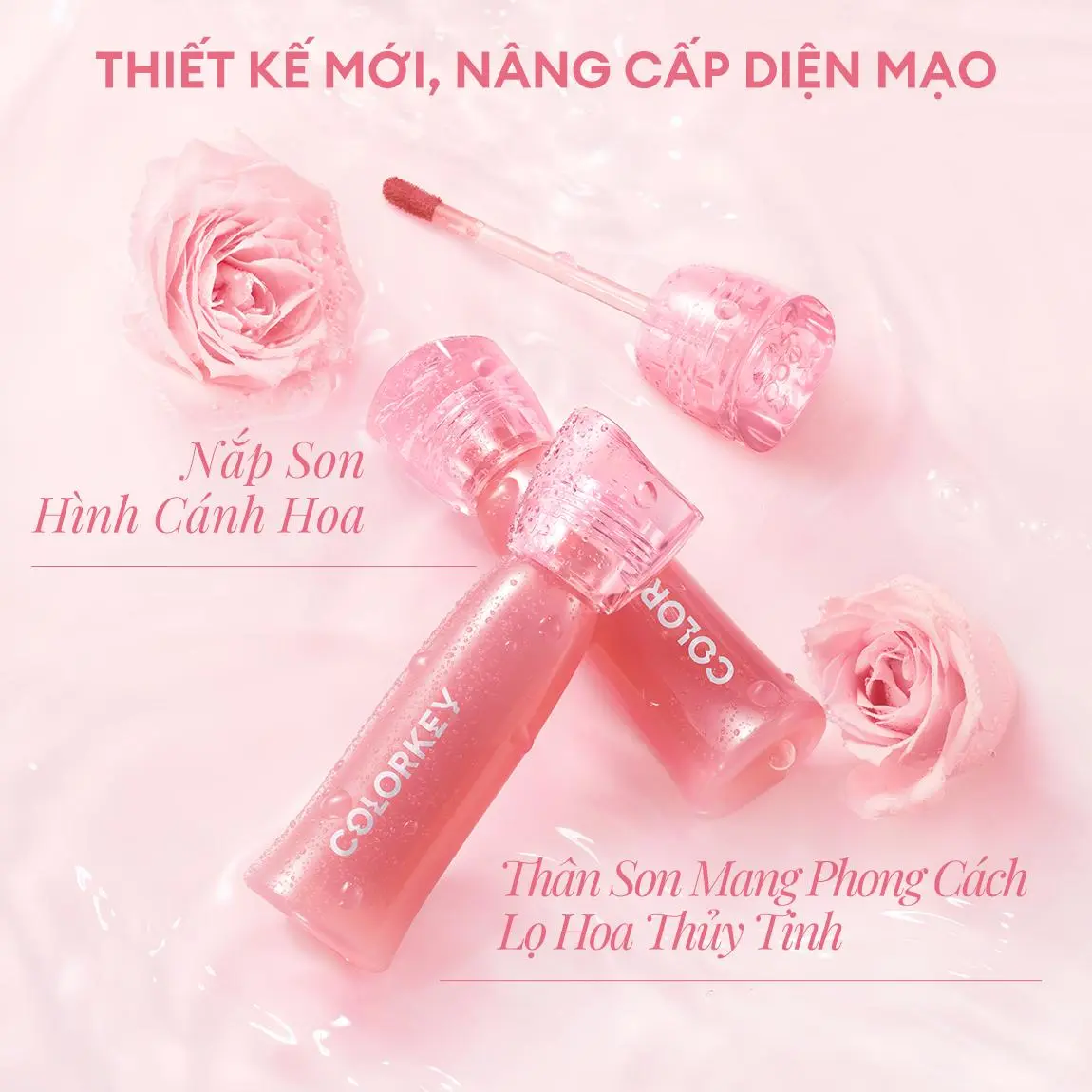 [VIÊN VIBI] COMBO 2 Son Mini 1g Son Soft Matte Water Tint COLORKEY Phiên Bản Nâng Cấp | BigBuy360 - bigbuy360.vn