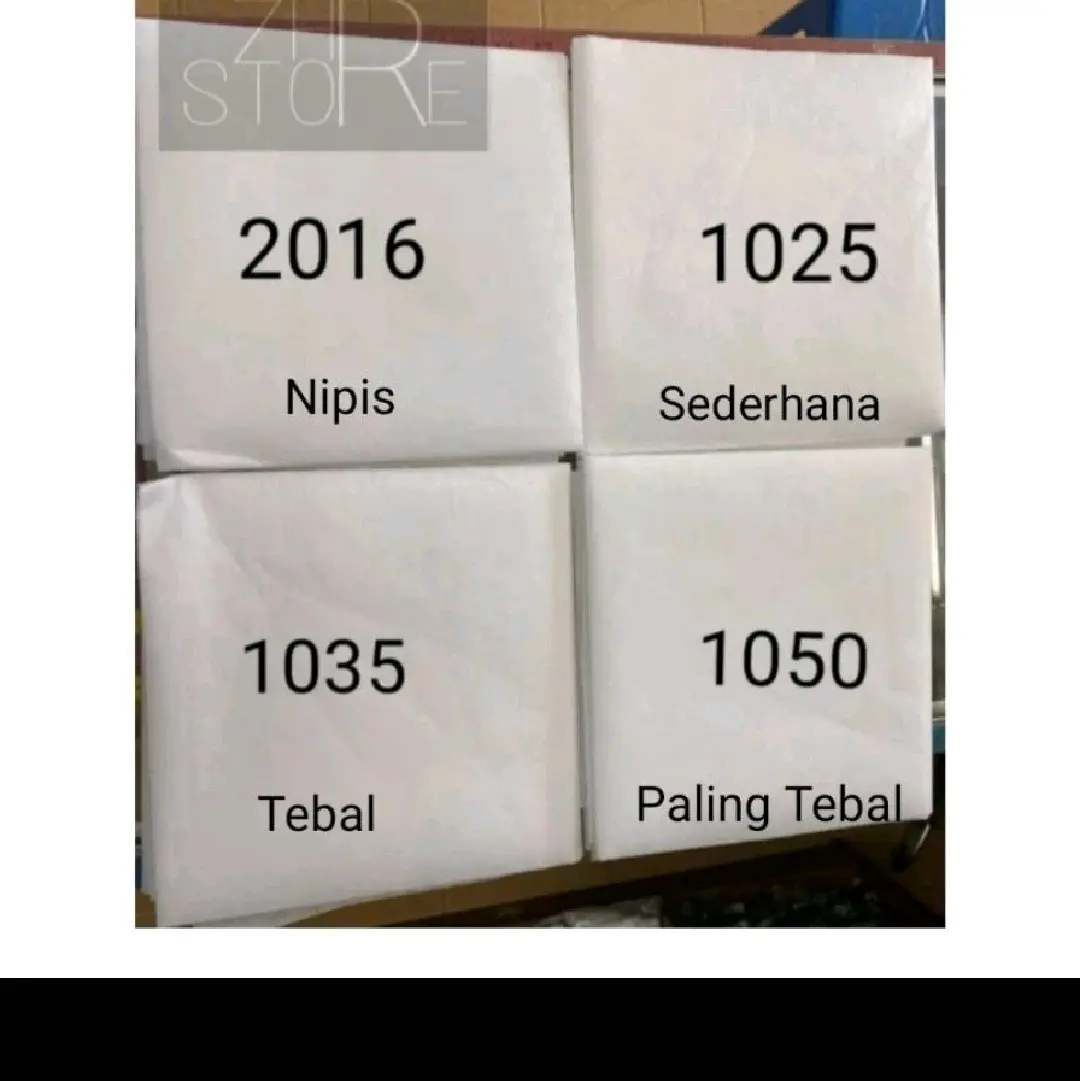 Kertas Gam/Interlining baju kurung