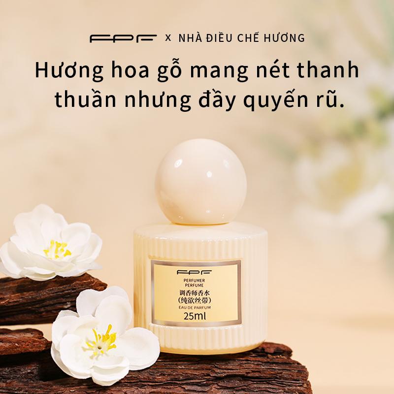 Nước hoa FPF-Pure Desire Ribbon (25ml) Nước hoa bằng gỗ, Giữ hương thơm lâu dài, Nước hoa quyến rũ, Dễ thương và sexy, Dễ sử dụng, Nước hoa nữ Cosmetic Perfume