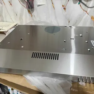 Midea Slim Cooker Hood 60cm 38W Purifier Hitam & Stainless MH60F17EM21BB/MH60F17EM21SB