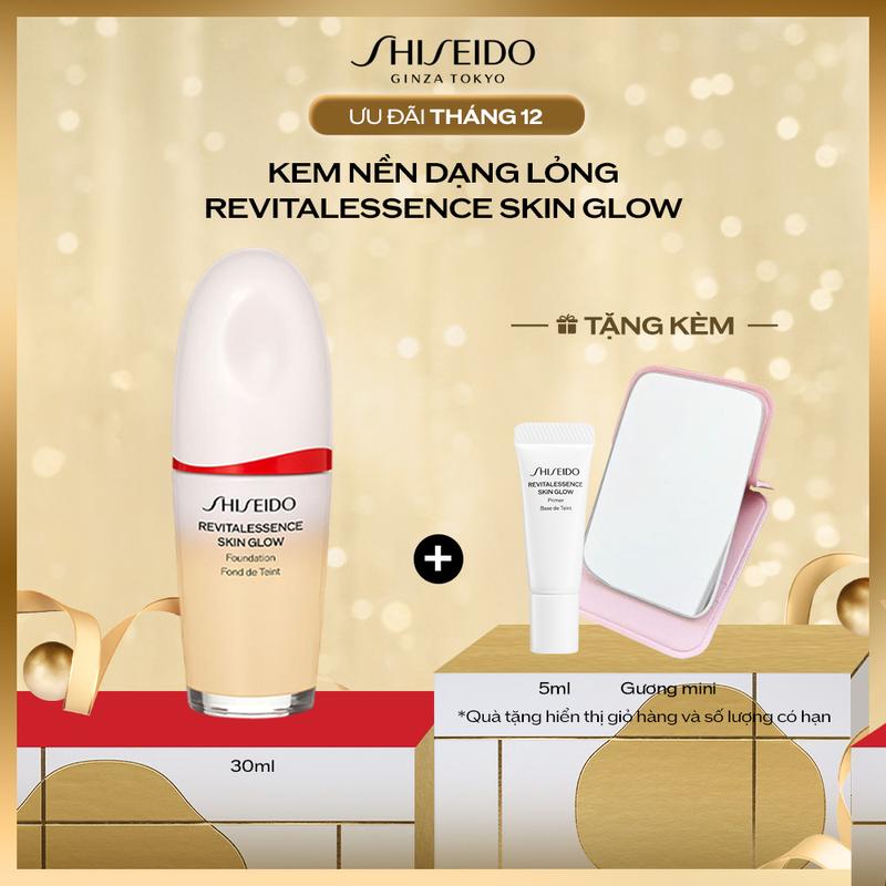 DUY NHẤT TRÊN LIVESTREAM - Kem nền Revitalessence Skin Glow Foundation 30ml 2