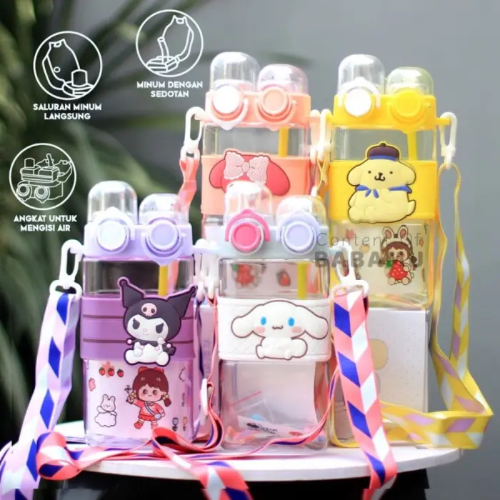 Botol Minum Anak Vogue 2304 550ml Double Drinking Bottle