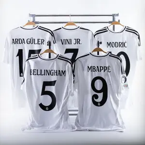 ( KATALOG PASANG NAMA PEMAIN MADRID ) JERSEY BAJU BOLA PRIA MADRID HOME 2025 PLUS NAMSET PEMAIN NEW GRADE ORI - IMPORT