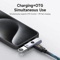 Gambar HAGIBIS OTG SPLITTER TYPE C WITH POWER SUPPLY PD 100W FAST CHARGING  DELIVERY DATA TRANSFER USB 3.2 10GBPS - C TO A dari The Premium Goods Kota Administrasi Jakarta Utara 3 Tokopedia