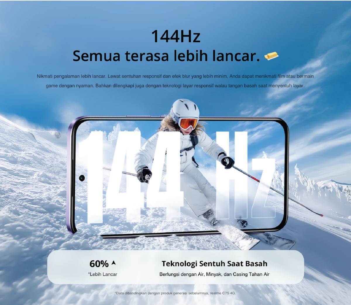 realme C85 5G 8GB+16GB* | 256GB | 7000mAh Battery | SONY 50MP AI Camera | 45W Fast Charging | IP69 Pro Proteksi Tahan Air