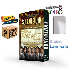 [2Sisi] Photocard Saputra Kori Ver Sultan Squad ( Isi 25 Pcs ) - Kualitas Premium Kartu Foto