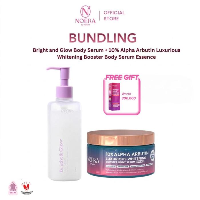 cara pemakaian l-glutathione moist whitening lotion spf 70 Noera Paket Bundling Hb Bangsawan Hb Anggur L Noera Bright Glow Body Serum Noera 10 Alpha Arbutin Luxurious Booster Body Serum Essence Glutathione - Manfaat, Dosis, dan