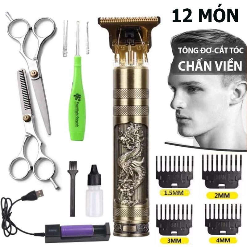 Product Introduction of Tông đơ cắt tóc bấm viền tạo kiểu tóc dùng làm máy cạo râu 2