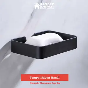 Tempat Sabun Kamar Mandi Minimalis Alumunium Soap Box