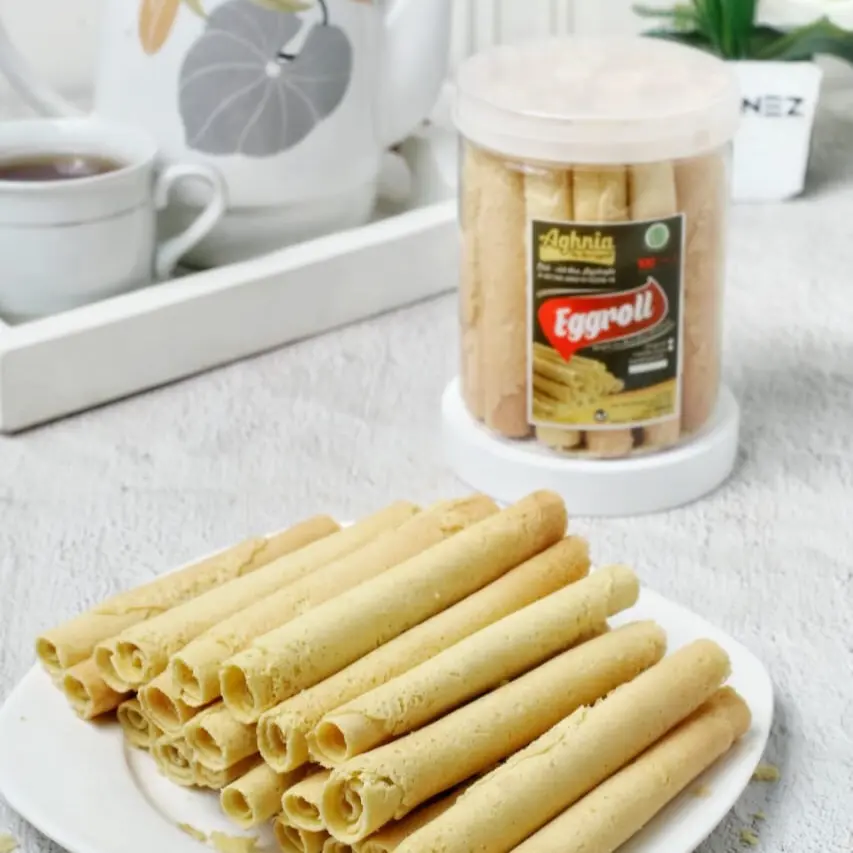 Egg roll Aghnia kemasan toples
