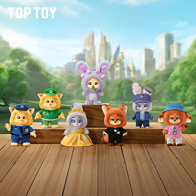 ☆開封済☆ ズートピア ブラインドボックス マスコットキーチェーン３体セット ズートピア』ジュディやニック、クロウハウザーたちといつも一緒！約12