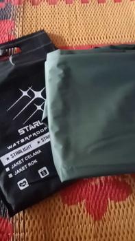 Product Review of Jas Hujan Starlight Raincoat Tipe Ponco/Kelawar PVC Anti Robek dengan Kancing Knop Ganda from ** 0