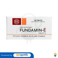 Gambar FUNDAMIN E BOX 100 TABLET dari Apotek Cemerlang by GoApotik Kota Bandung 2 Tokopedia