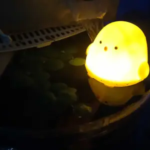 lampu Malam Bebek Lucu Bergaya Ins/Kartun Anak-Anak Mainan Bercahaya Yang Kreatif Dan Menarik Lampu Suasana Romantis Kamar Tidur Lampu Tidur Bayi Wind Protection Light Cartoon Decoration Night Light Student Gift