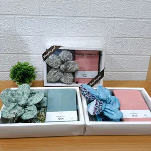 Kado hari guru paket HIJAB DAN NOTEBOOK / hadiah wisuda / hampers hari guru kelulusan