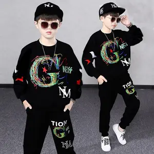 Setelan Sweater Baju Anak Laki-Laki Motif Tion G Terbaru Size M-L-XL - Fashion