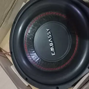 EMBASSY Subwoofer 10 Inch ES-1044 Magnet Besar Double Coil 500Watt P.M.P.O Audio Mobil Bass Kuat 4 Ohm 20-2Khz