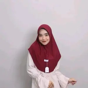 Bergo KENAN Size  M-L - Bahan Jersey Nyaman Terlaris instan muslim