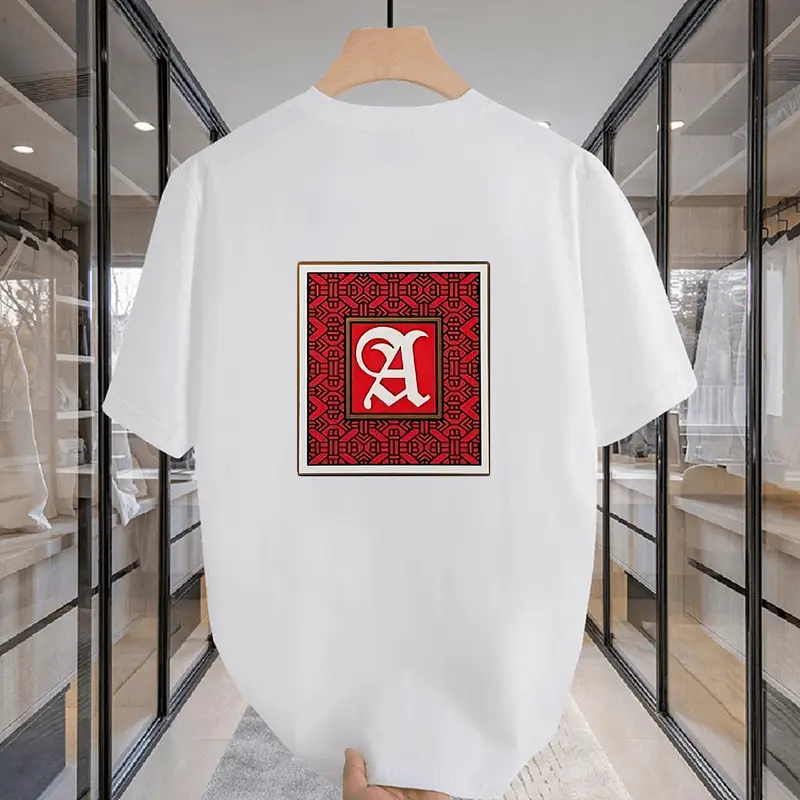 Kaos Tren Cetak Fashion Pria dan Wanita Muda 2025 - Bahan Nyaman - Toko Fashion 4