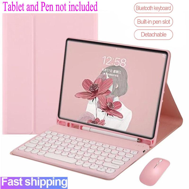 Vỏ bàn phím cho iPad thế hệ thứ 5 6 7 8 9 10 gen gen5 gen6 gen7 gen8 gen9 gen10 cho iPad Air 2 3 4 5 Pro 10.5 11 2020 2021 2022 mini 4 5 6 vỏ chuột bàn phím Bluetooth không dây