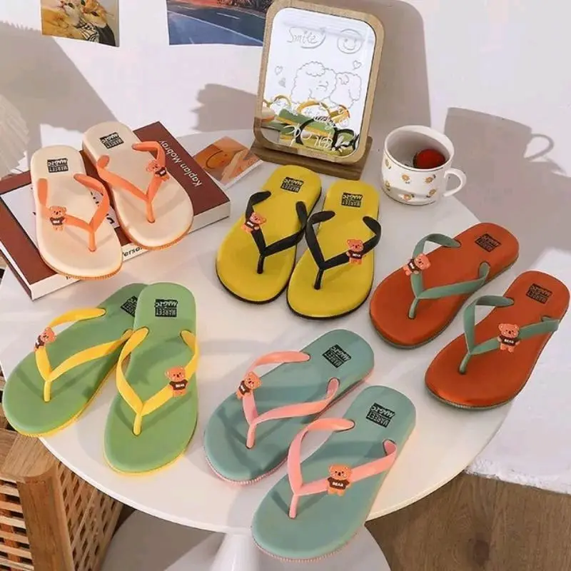 Sandal Wanita Sendal Jepit Bear ALY