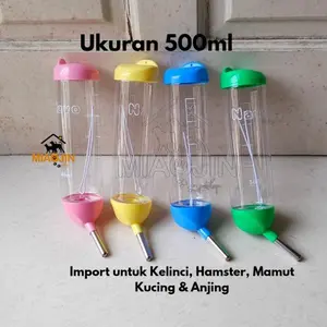 Botol/Tempat Minum Gantung- Kucing, Anjing Hamster Kelinci Kandang Pet
