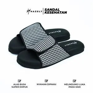 Sandal Diabetes Willow Series - Sandal Kesehatan Wanita/Pria Super Empuk - Putih