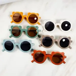 Kacamata Anak Fashion Telinga Beruang Bear kacamata hitam Kids Sunglasses
