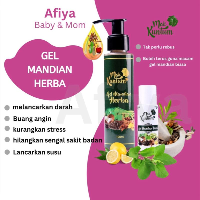 Gel Mandian Mak Kuntum Mandian Herba Wanita Berpantang Selepas - TikTok ...
