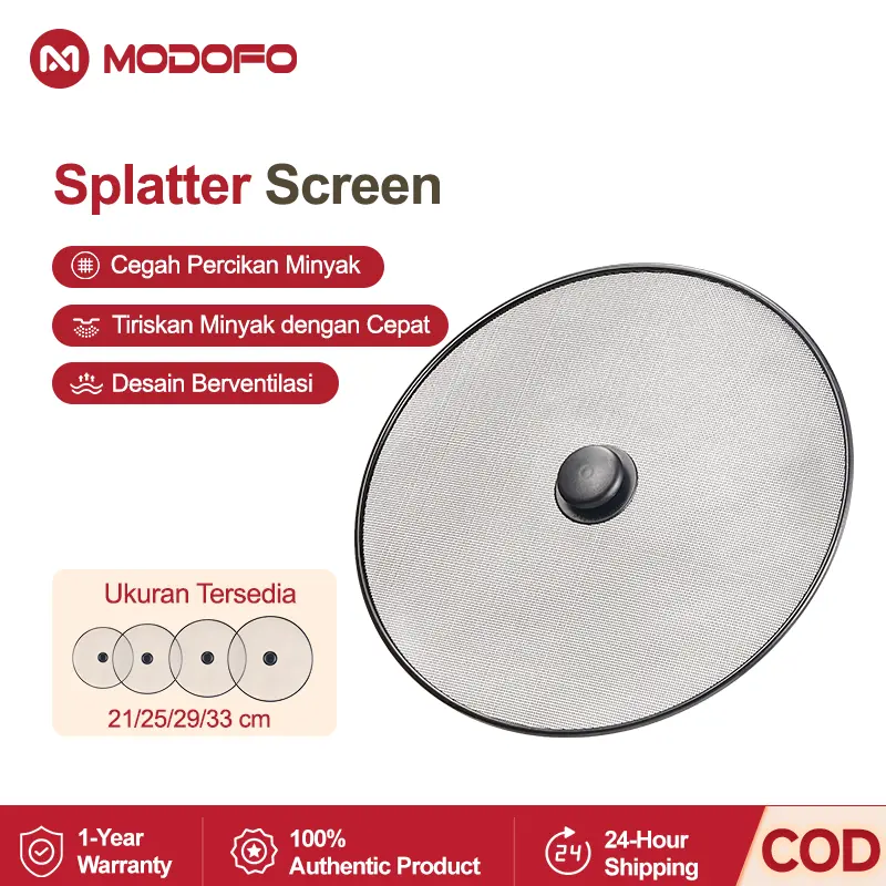 MODOFO Tutup Wajan Tutup Panci 21/25/29cm Tutup Panci Stainless Tutup Panci Aluminium Alat Masak