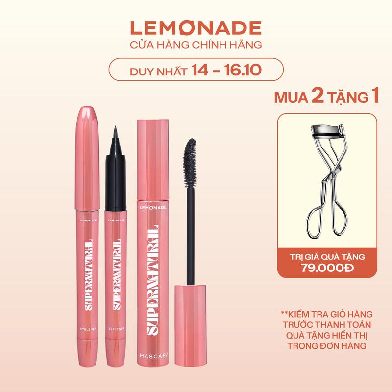 Combo 01 Bút kẻ mắt Eyeliner SuperNatural và 01 chuốt mi Mascara SuperNatural (1g & 7.5g)