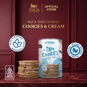 WoCA Krunz Chocolate Thin Cookies and Cream