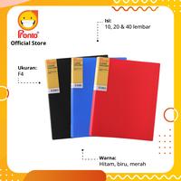 Gambar Pronto Map Clear Holder F4 - Biru (isi 10 lembar) dari Pronto Official Store Kota Administrasi Jakarta Timur 1 Tokopedia