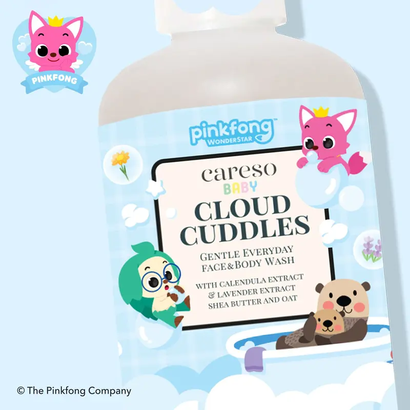 Careso Baby Face & Body Wash Cloud Cuddles - 200ml 5