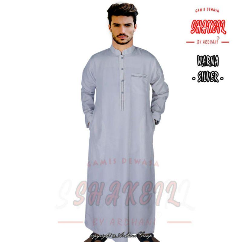 Diskon Baju Jubah Pria /Gamis Pria Dewasa Shakeil By Ardhani Lev-01 2