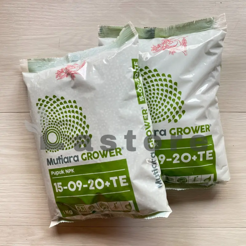 Pupuk Meroke NPK GROWER 15-09-20+TE 1 Kg Kemasan Pabrik Tanaman 4