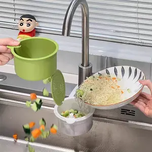 Keranjang Filter Wastafel Dapur Gantung – Saringan Sisa Makanan Praktis